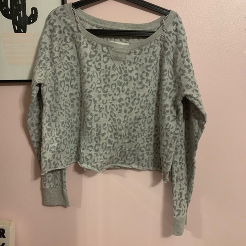 Aeropostale | cheetah crop top